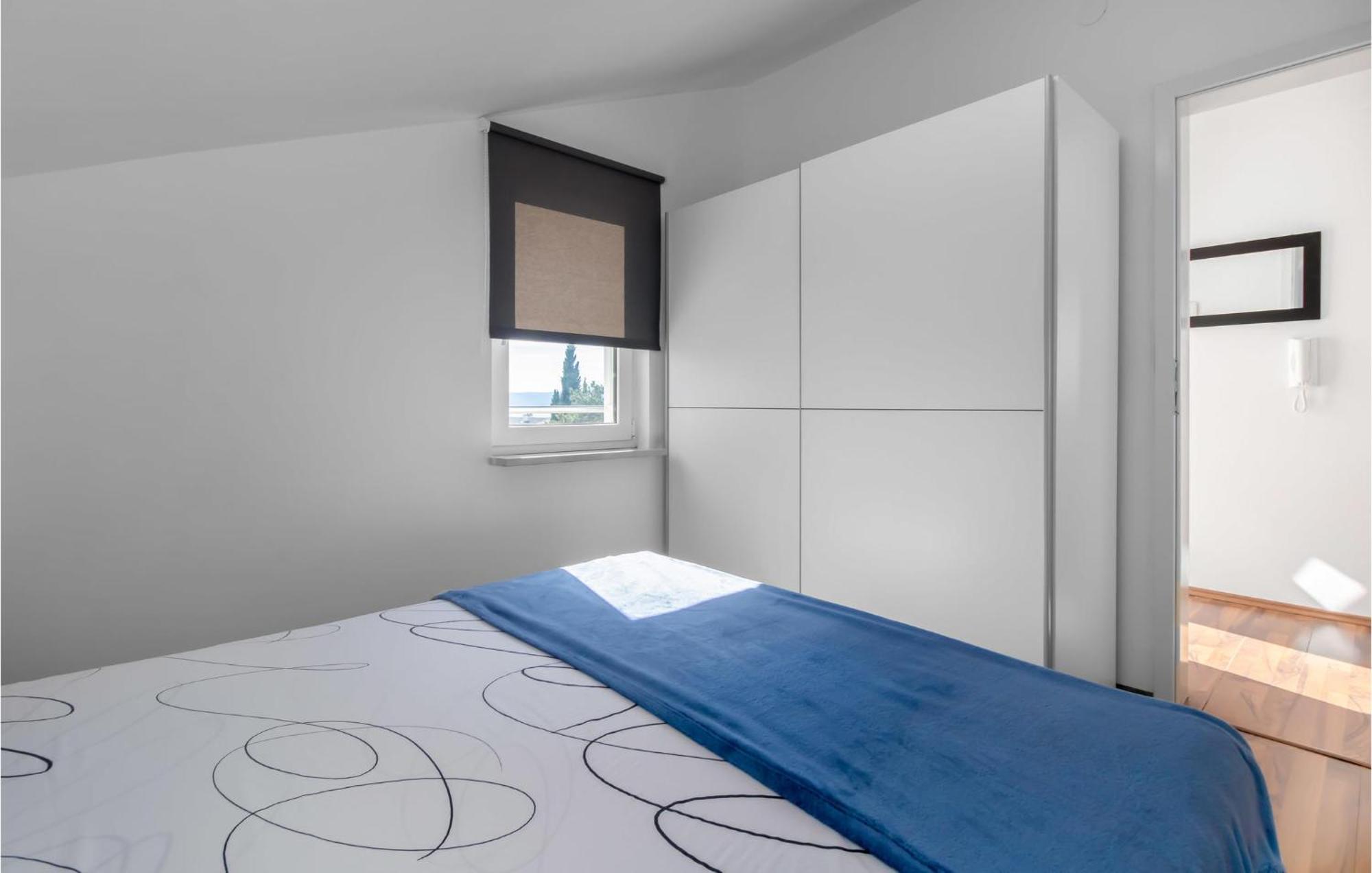 Stunning Apartment In Dramalj With House Sea View Bagian luar foto
