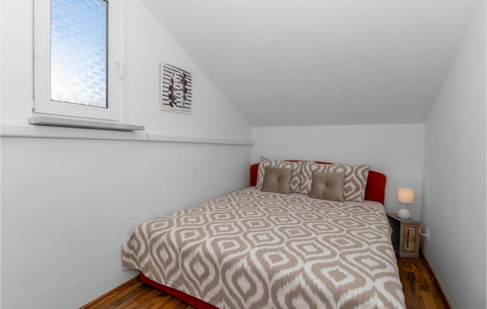 Stunning Apartment In Dramalj With House Sea View Bagian luar foto
