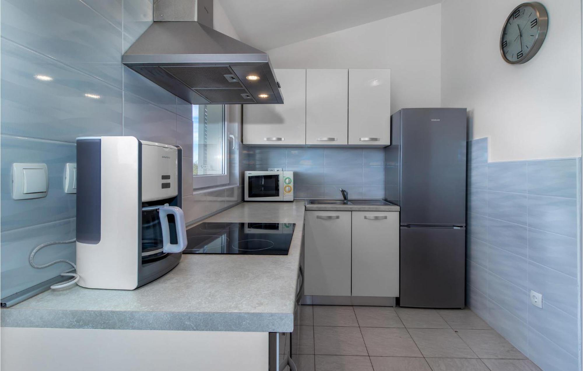 Stunning Apartment In Dramalj With House Sea View Bagian luar foto